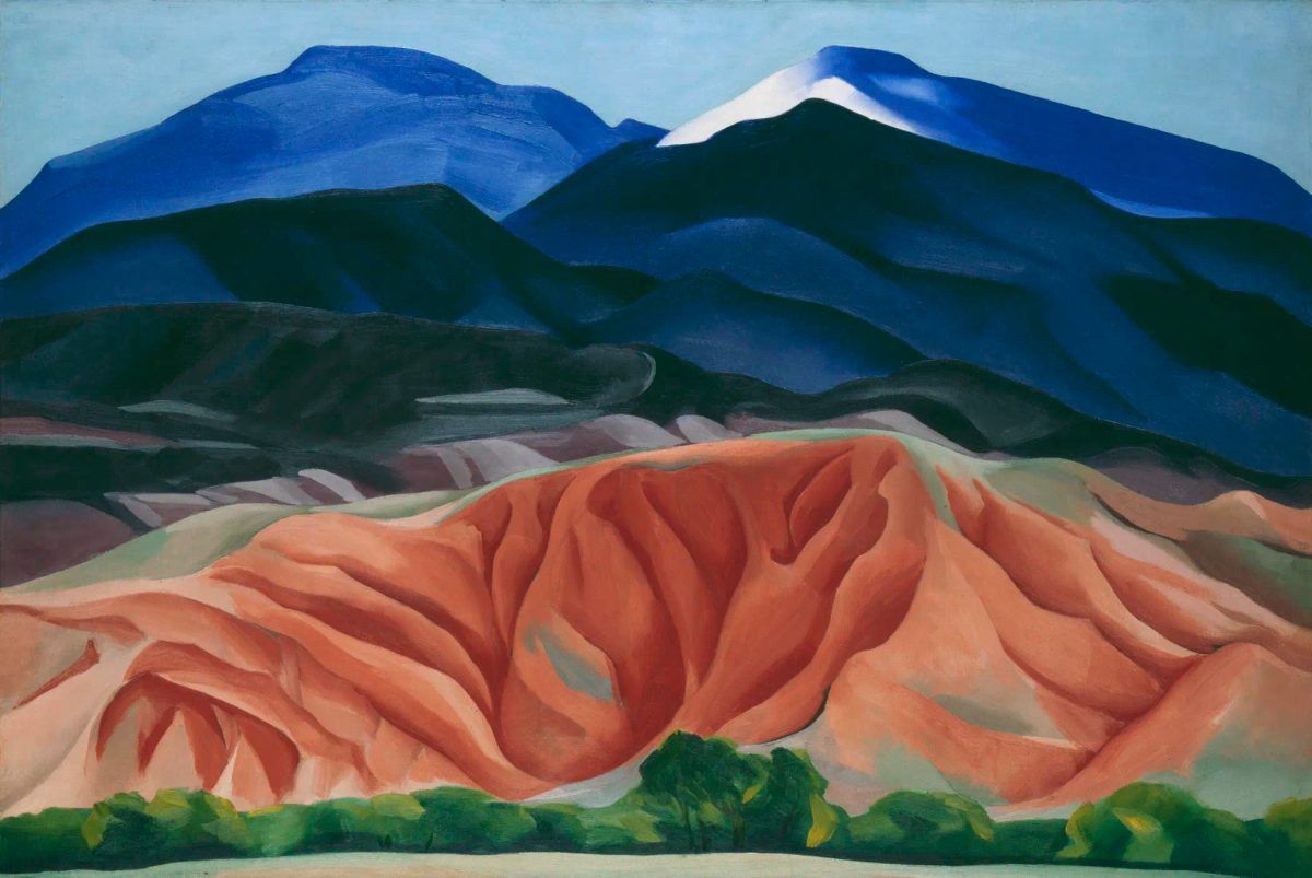 Black Mesa Landscape, New Mexico / Out Back of Marie’s II, Georgia O’Keeffe, 1930