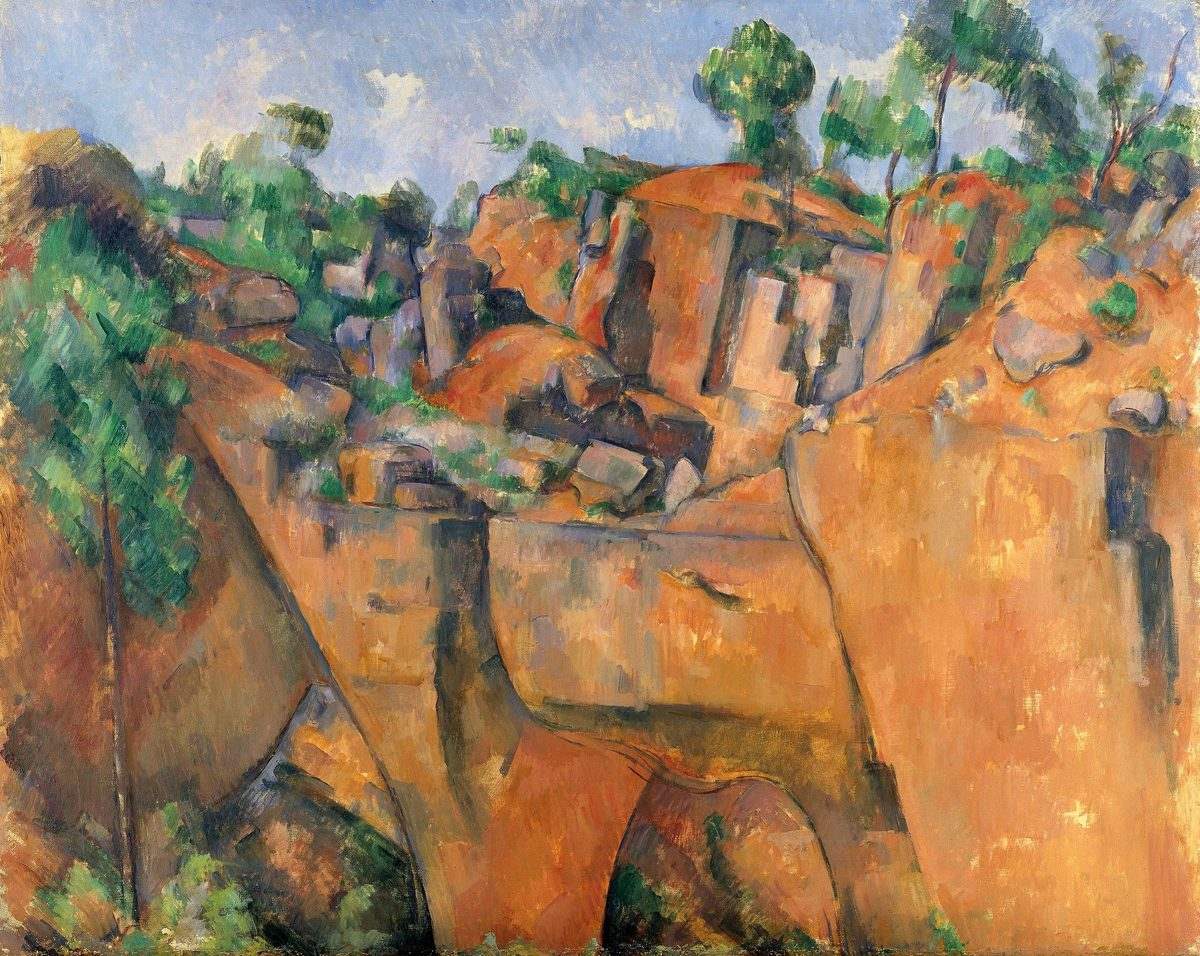 La Carrière de Bibémus, Paul Cézanne, vers 1895
