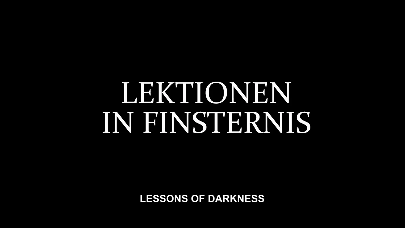 Leçons de ténèbres