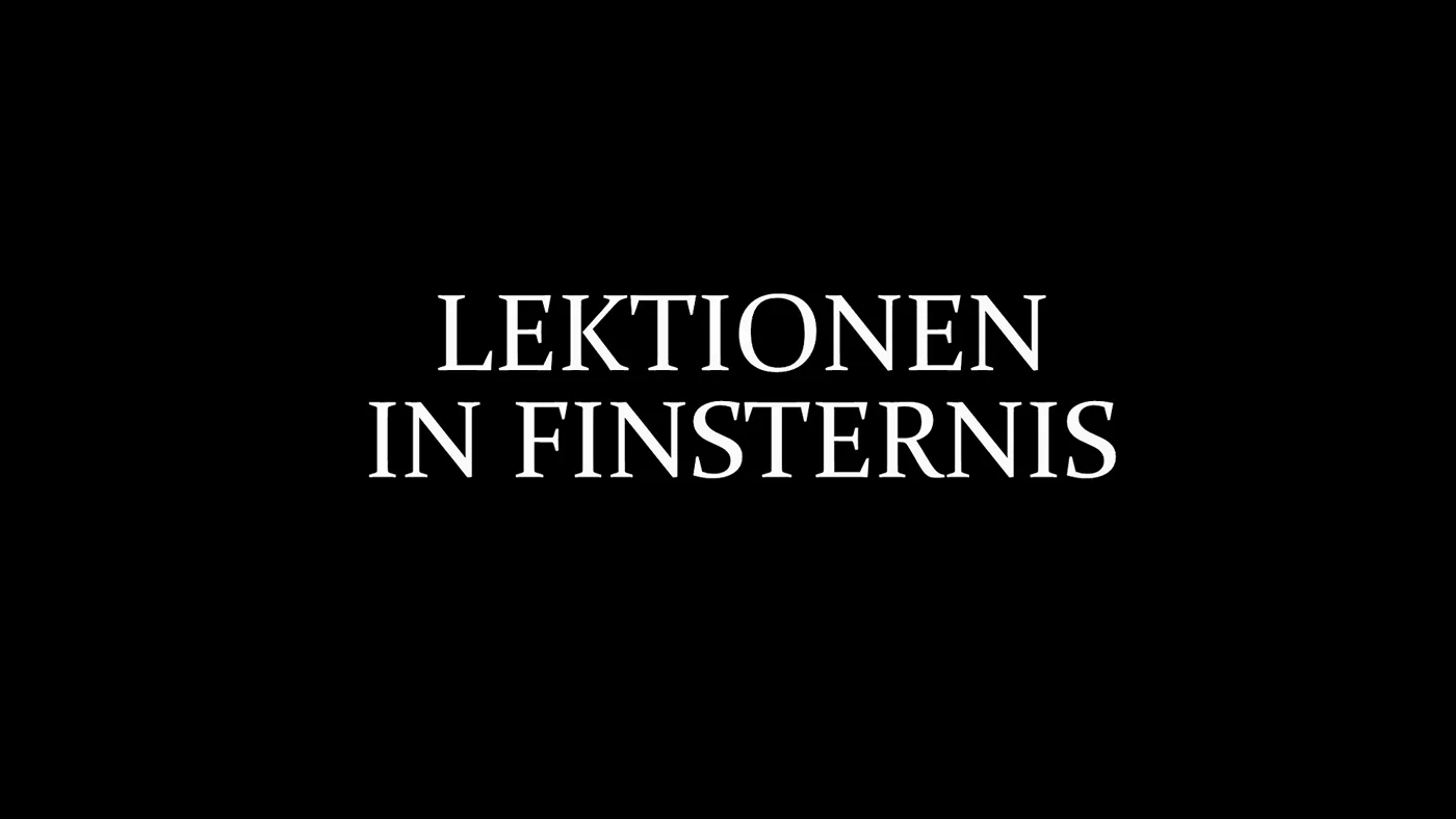 Leçons de ténèbres