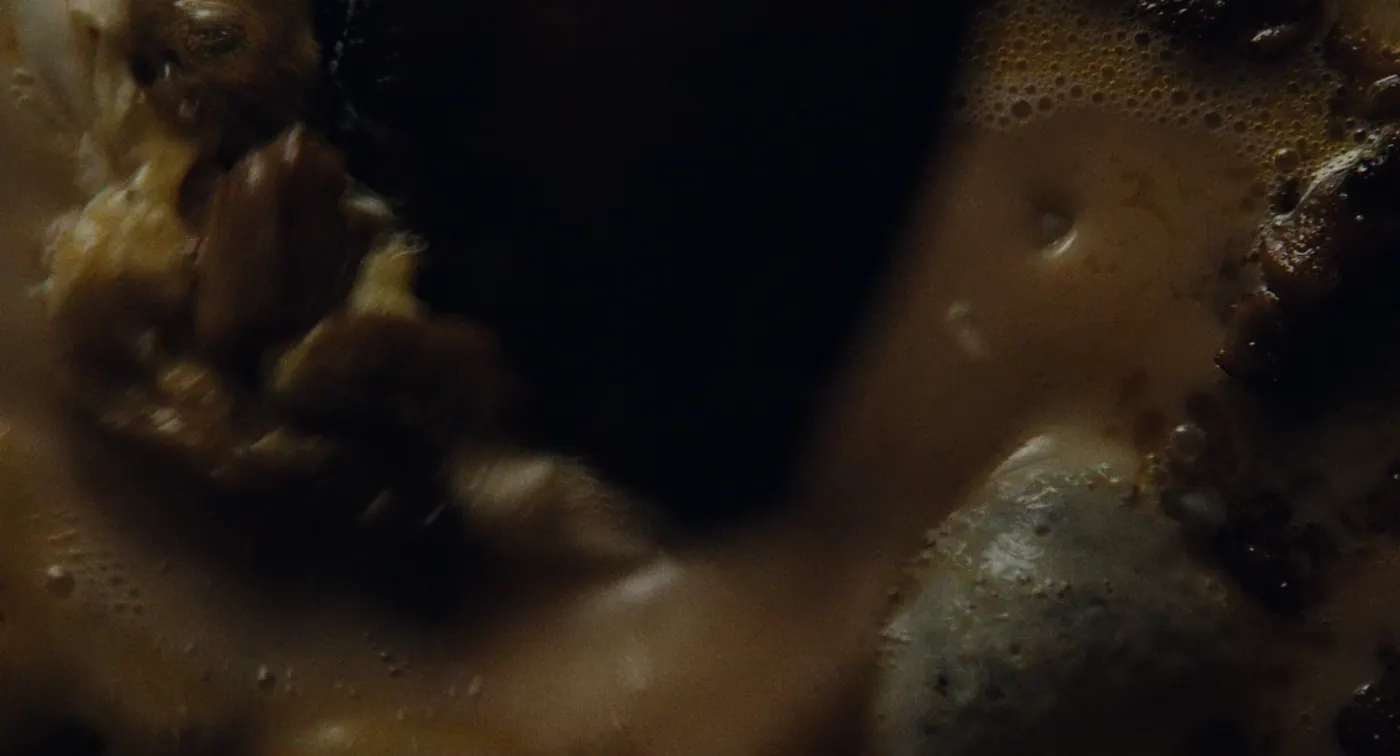 Phantom Thread (2017), Paul Thomas Anderson — insert, sans personnage, clair-obscur : champignon, poêle