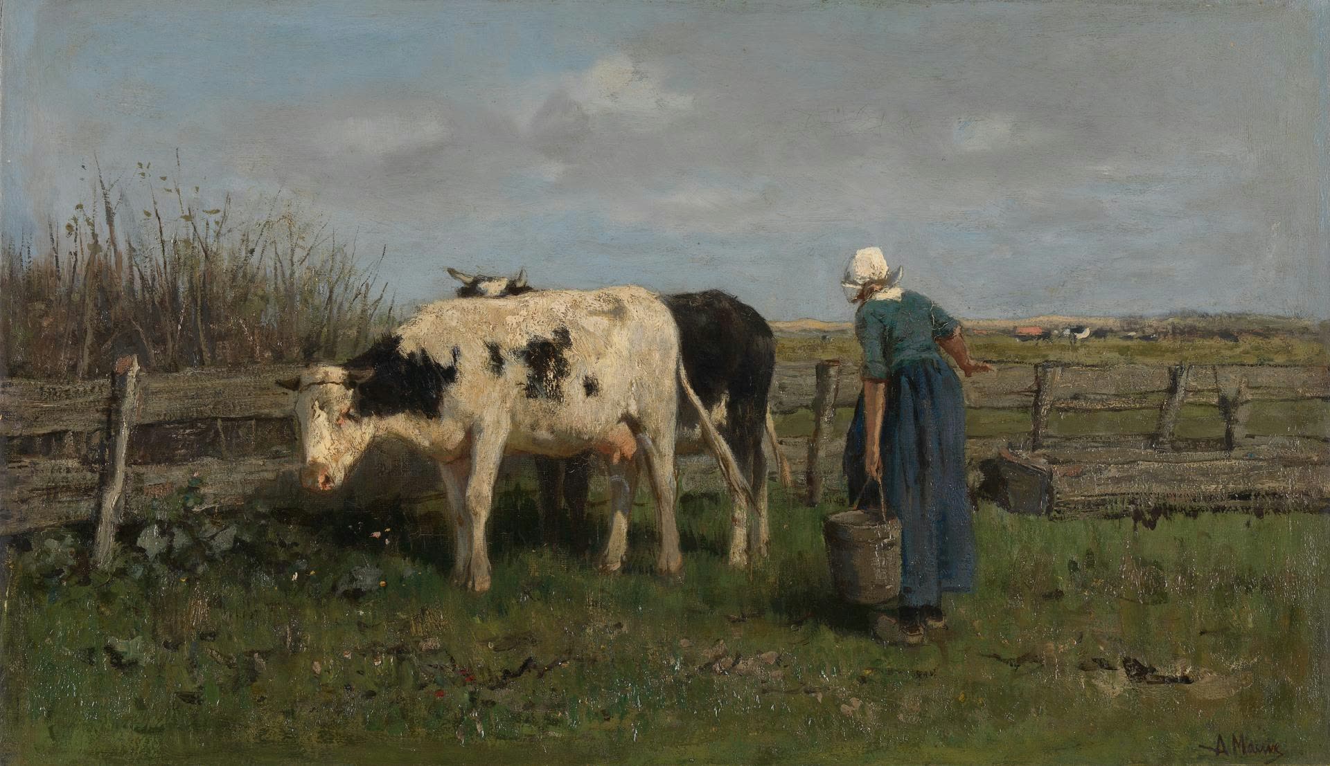 Milking Time, Anton Mauve