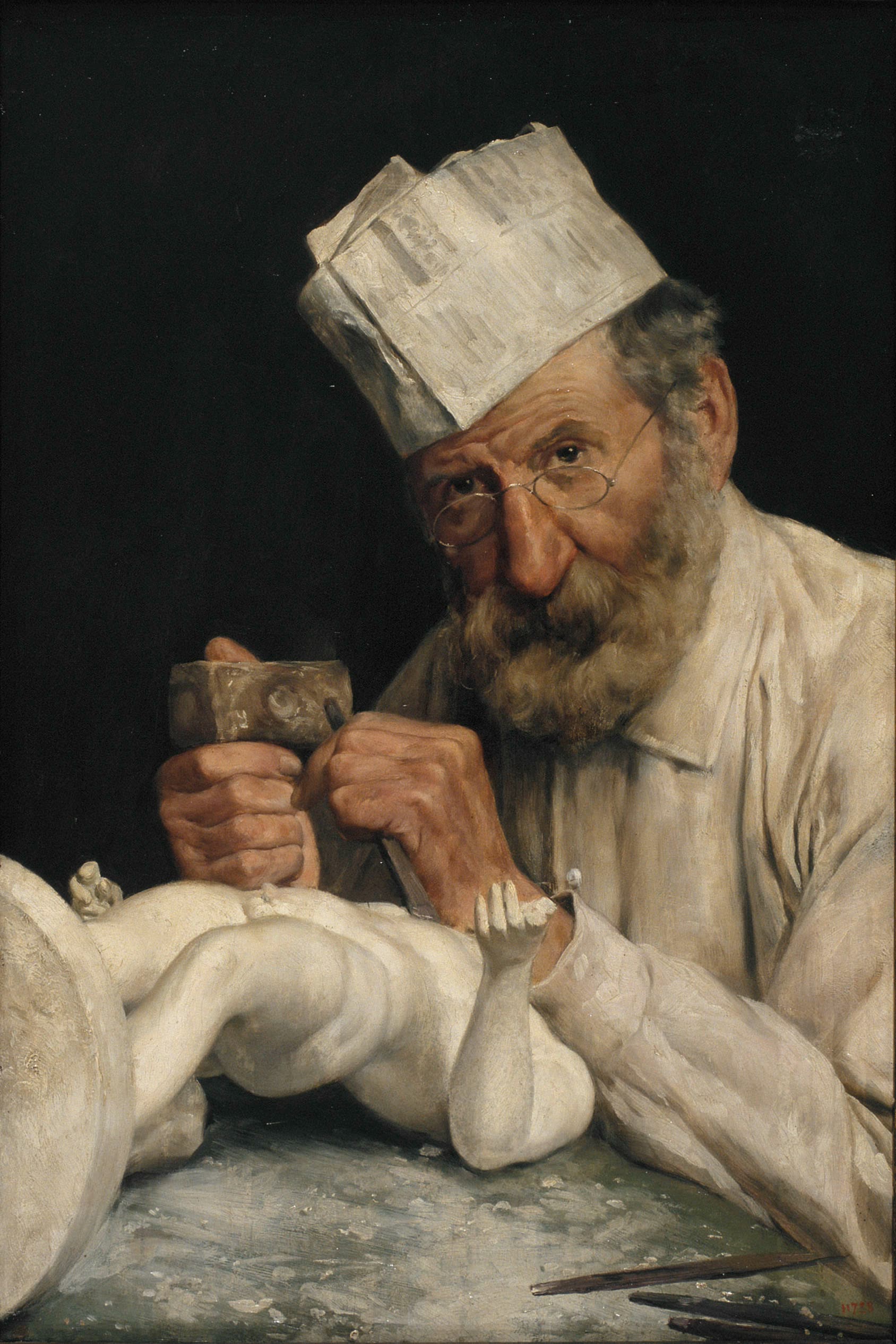 L’escultor, Antoni Fabrés