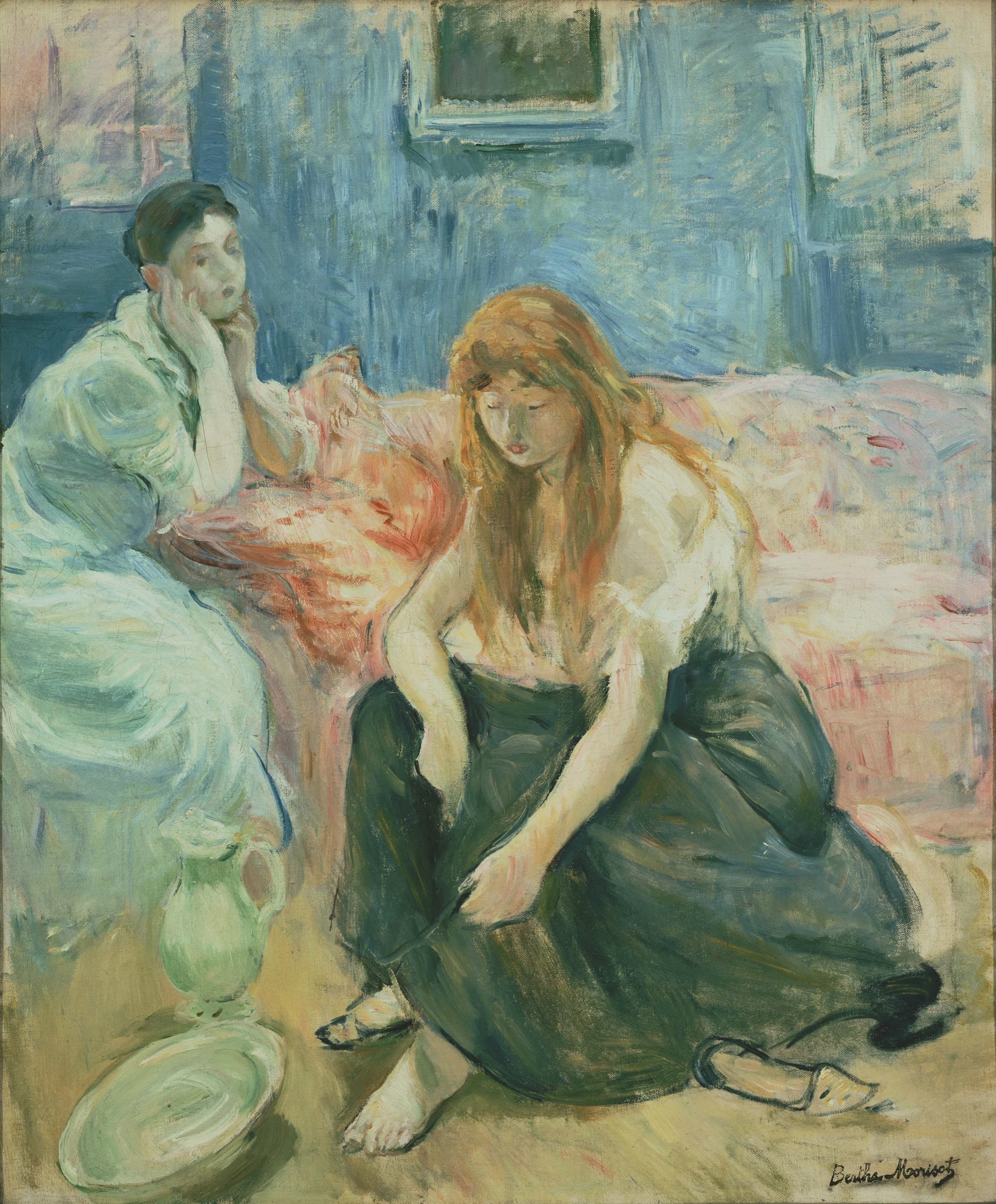 Jeunes femmes à leur toilette, Berthe Morisot