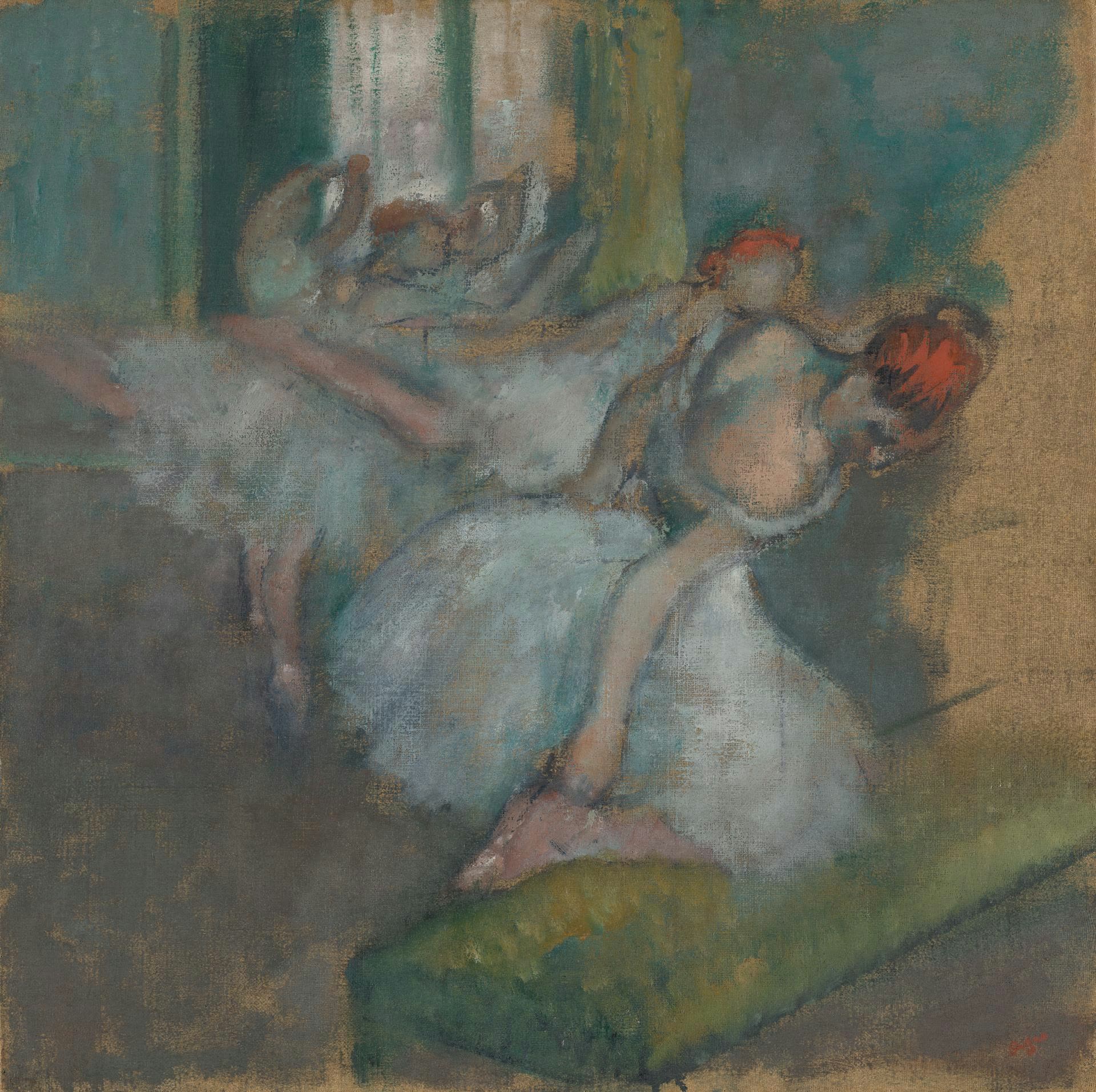 Danseuses au foyer, Edgar Degas