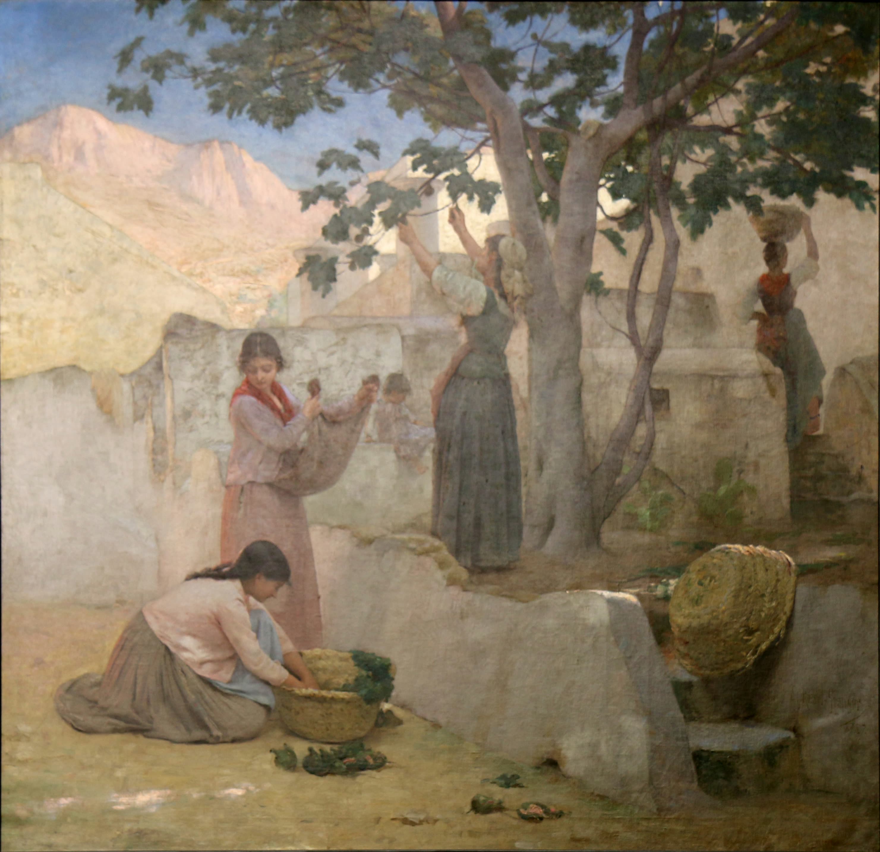 La Cueillette des figues, Édouard Rosset-Granger