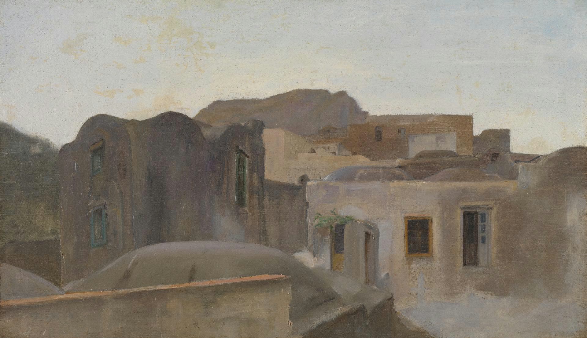 Houses in Capri, Frederic Leighton