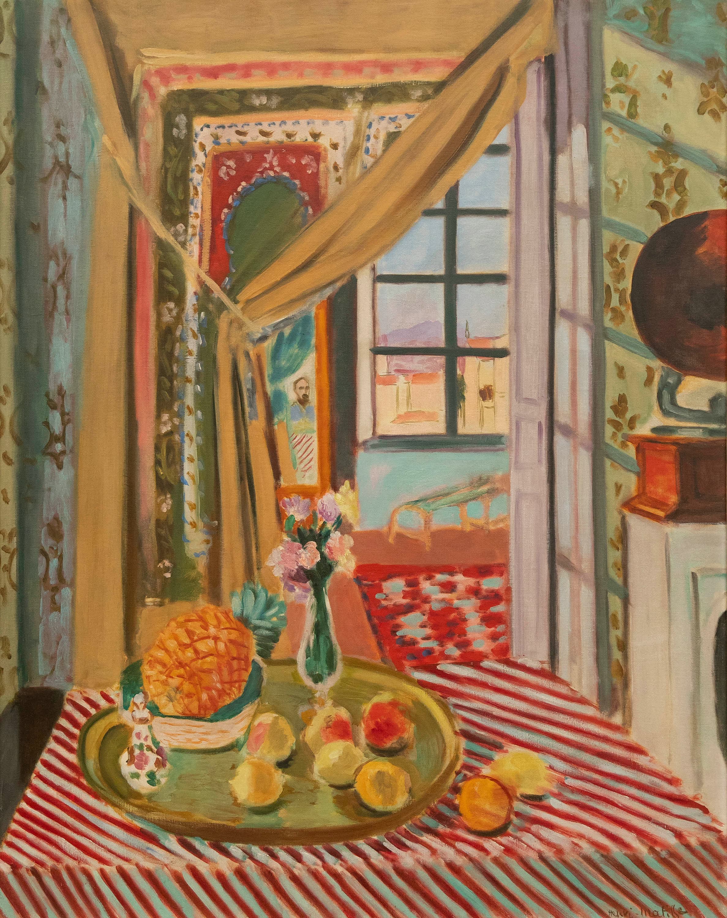 Intérieur au phonographe, Henri Matisse