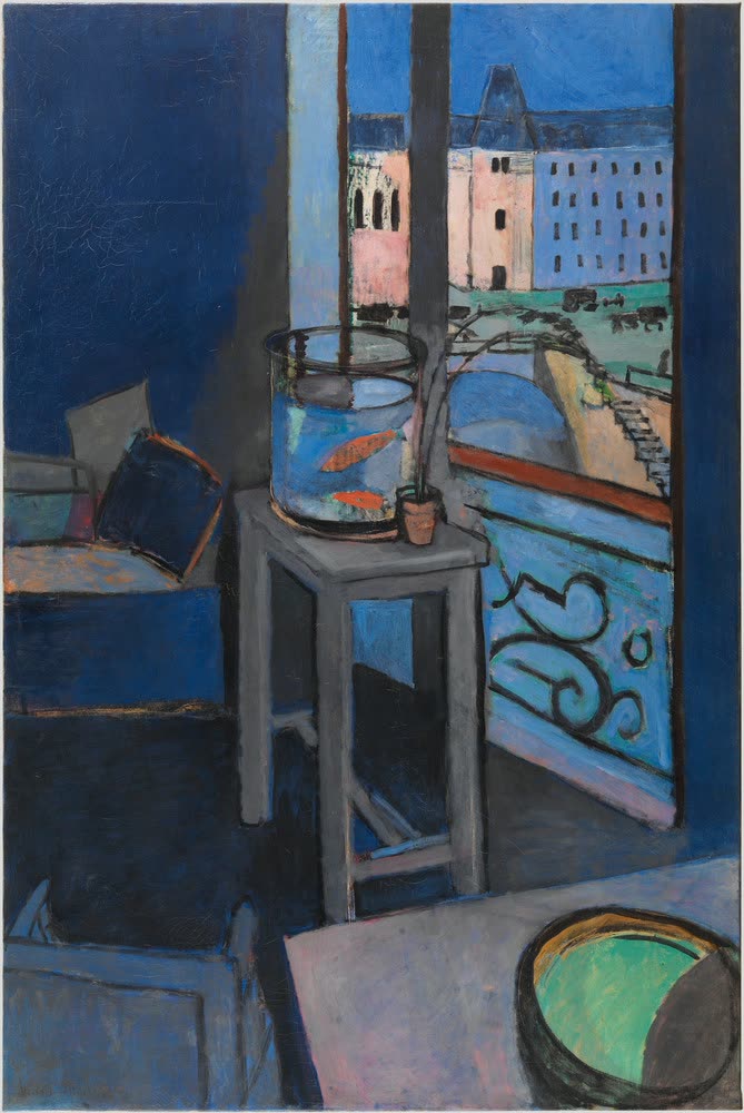 Intérieur, bocal de poissons rouges, Henri Matisse