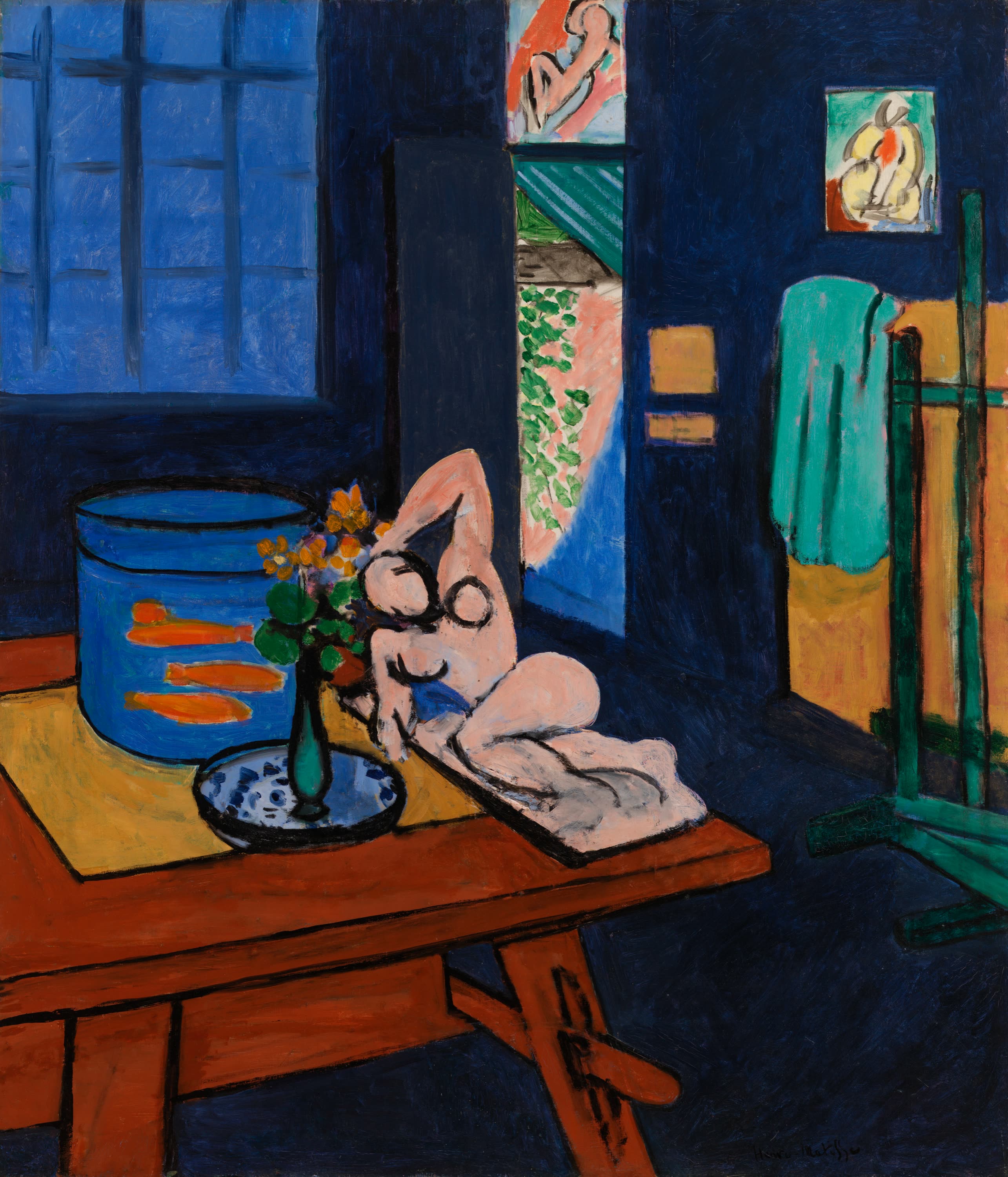 L’Atelier aux poissons rouges, Henri Matisse