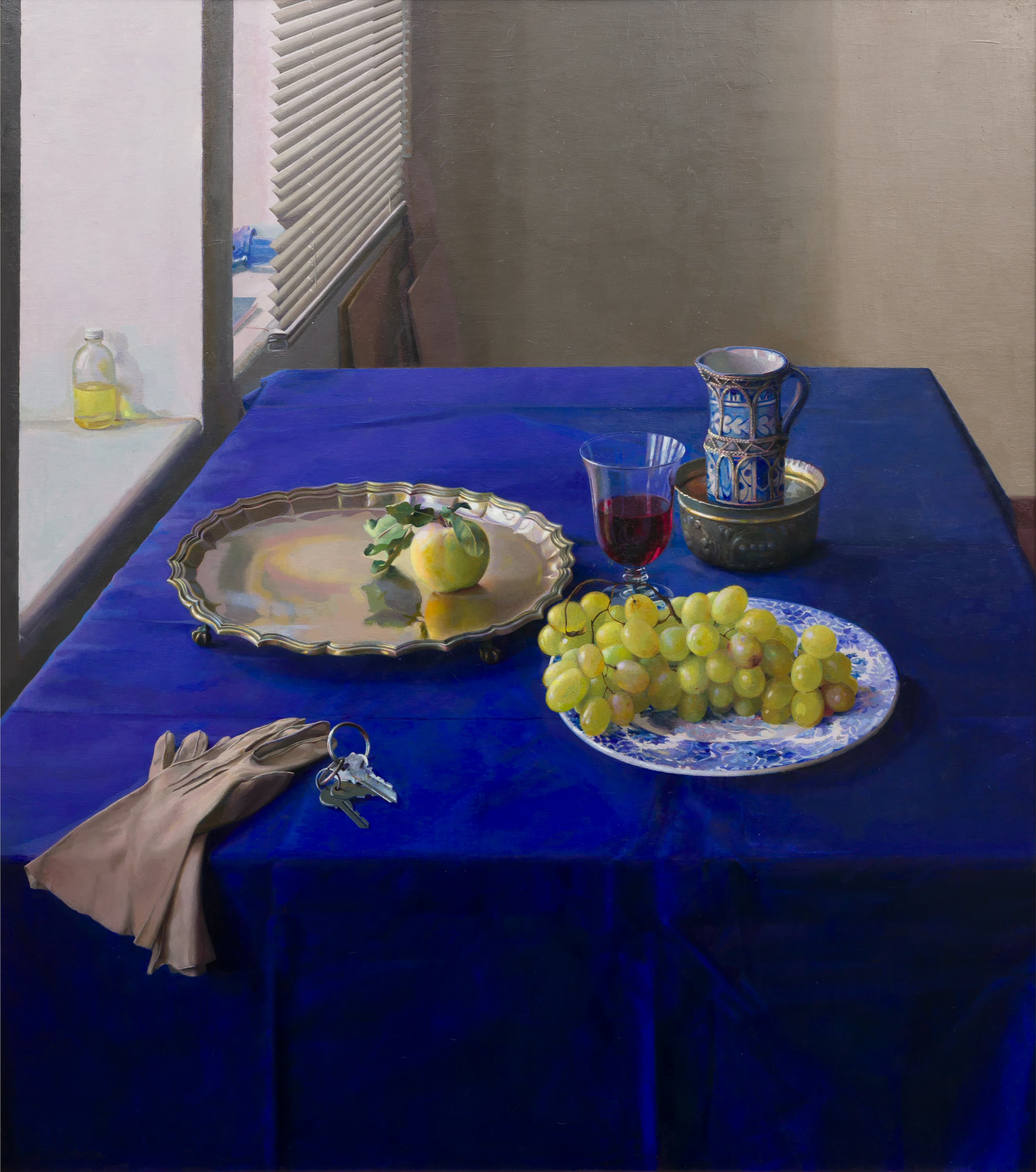La mesa azul, Isabel Quintanilla