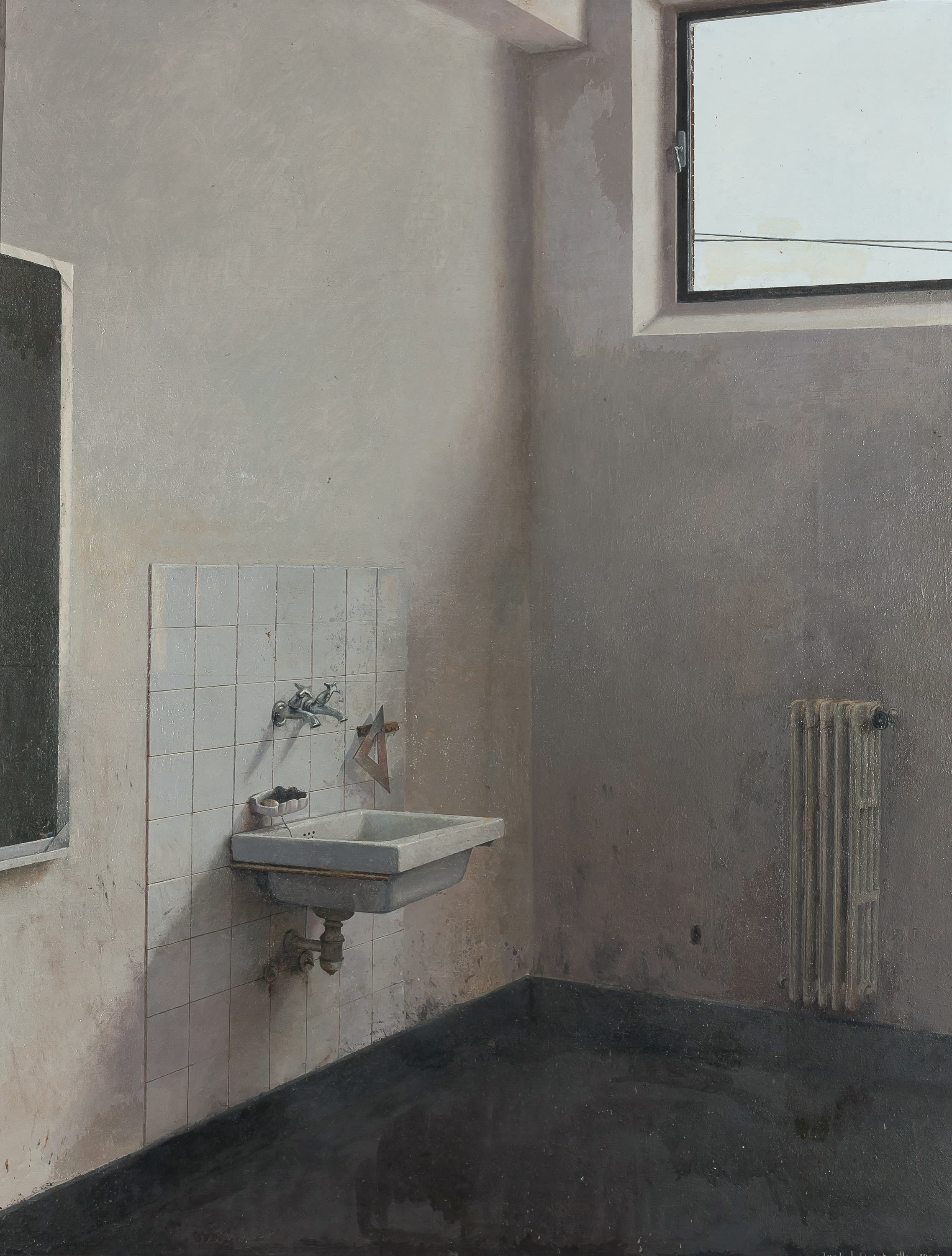 Lavabo del Colegio de Santa María, Isabel Quintanilla