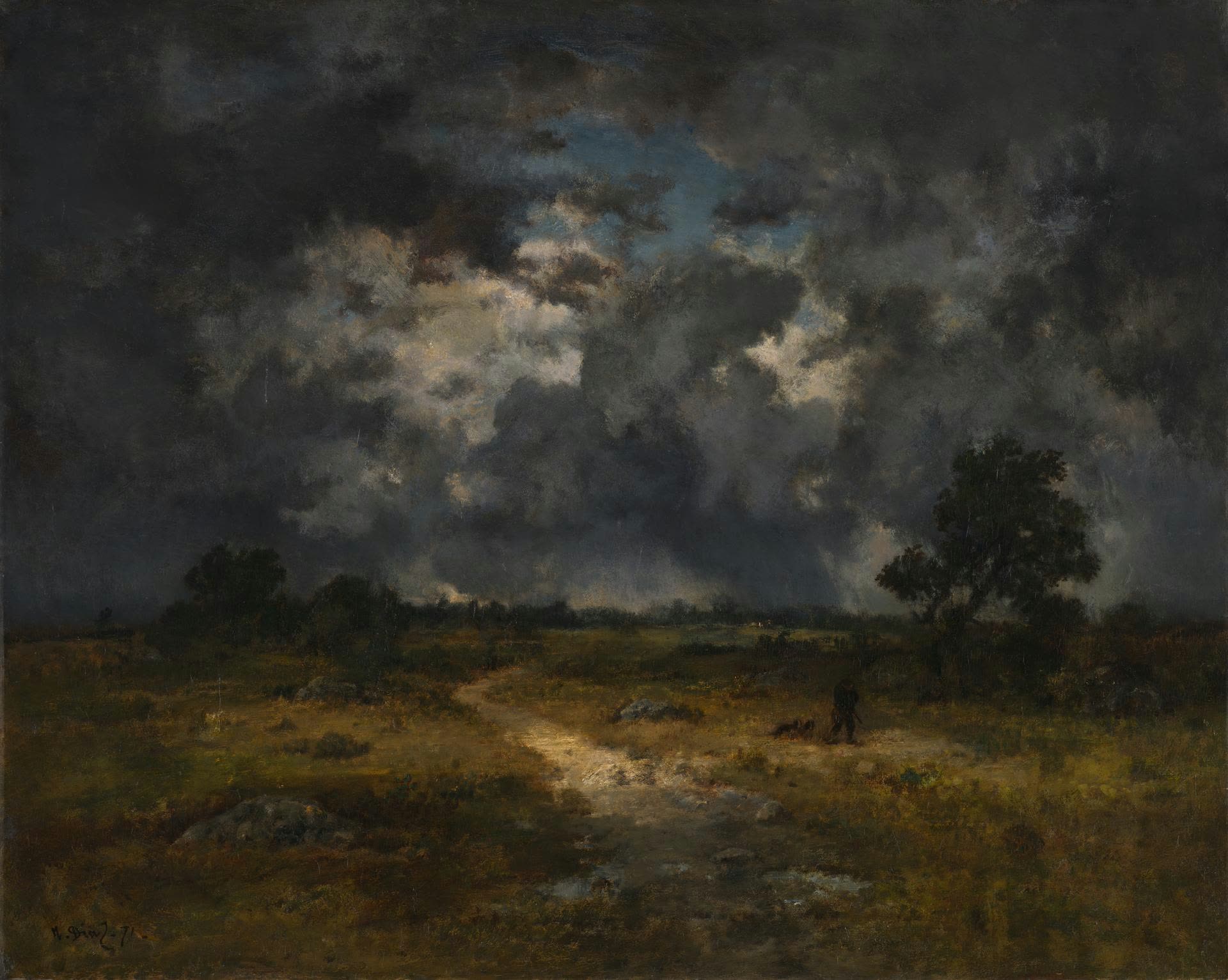 The Storm, Narcisse Diaz de la Peña