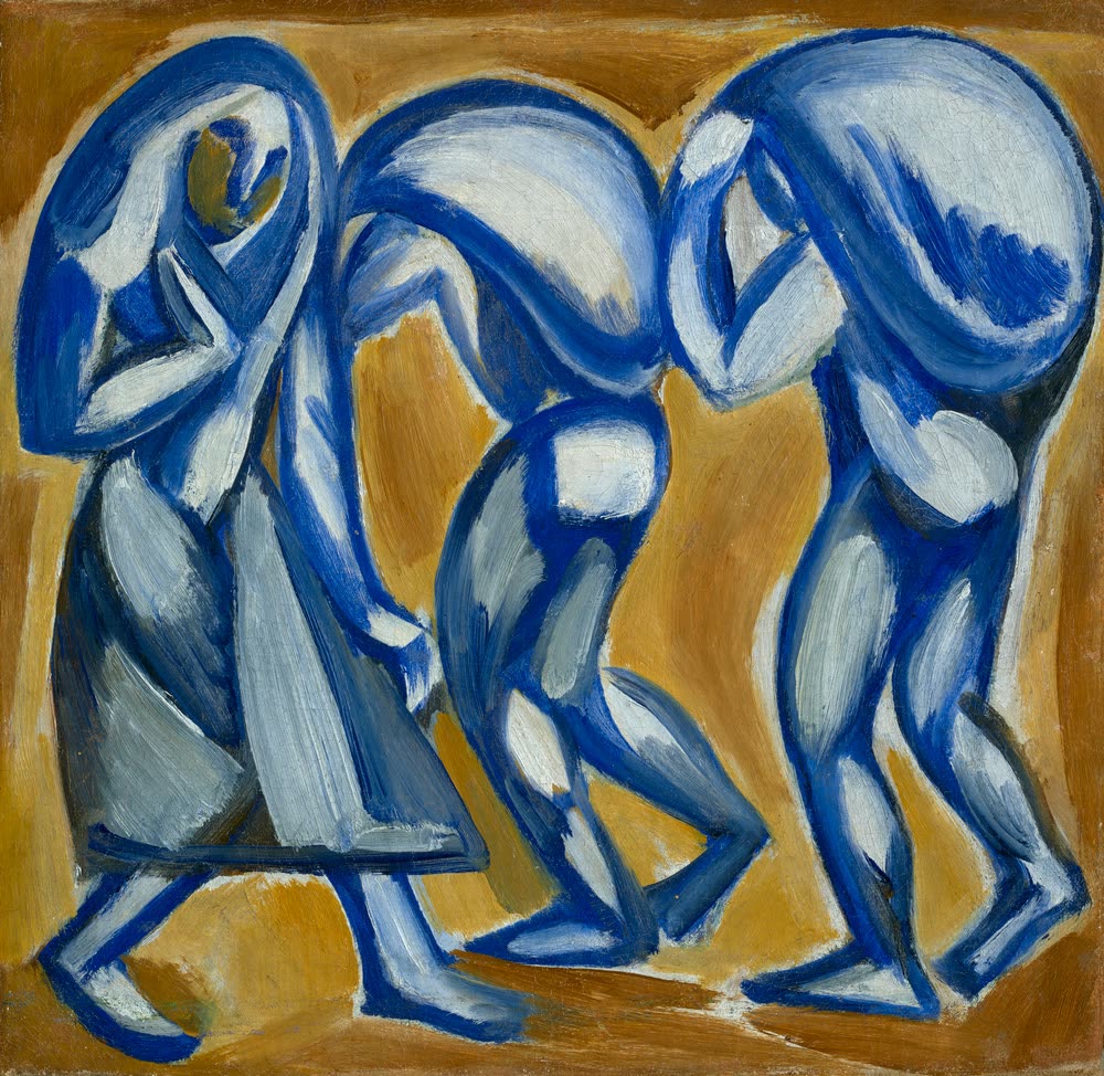 Paysans au travail, Natalia Gontcharova
