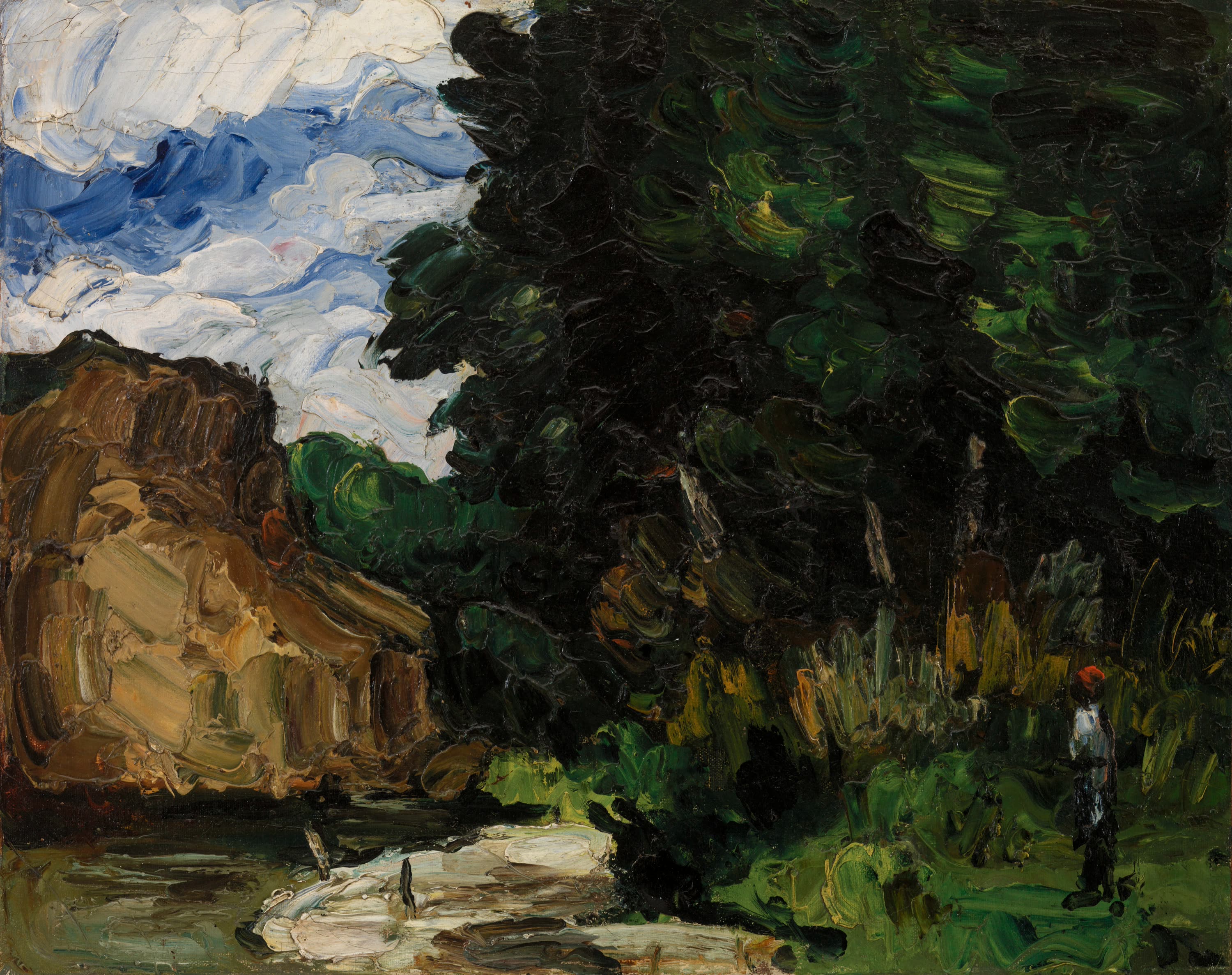 Coin de rivière, Paul Cézanne