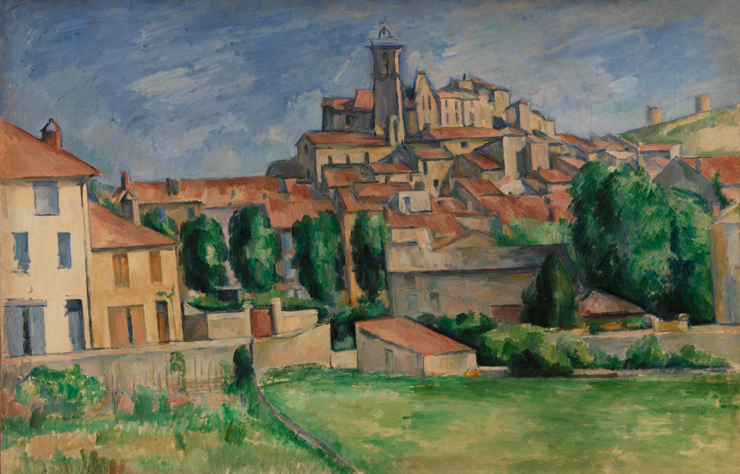 Gardanne (vue horizontale), Paul Cézanne