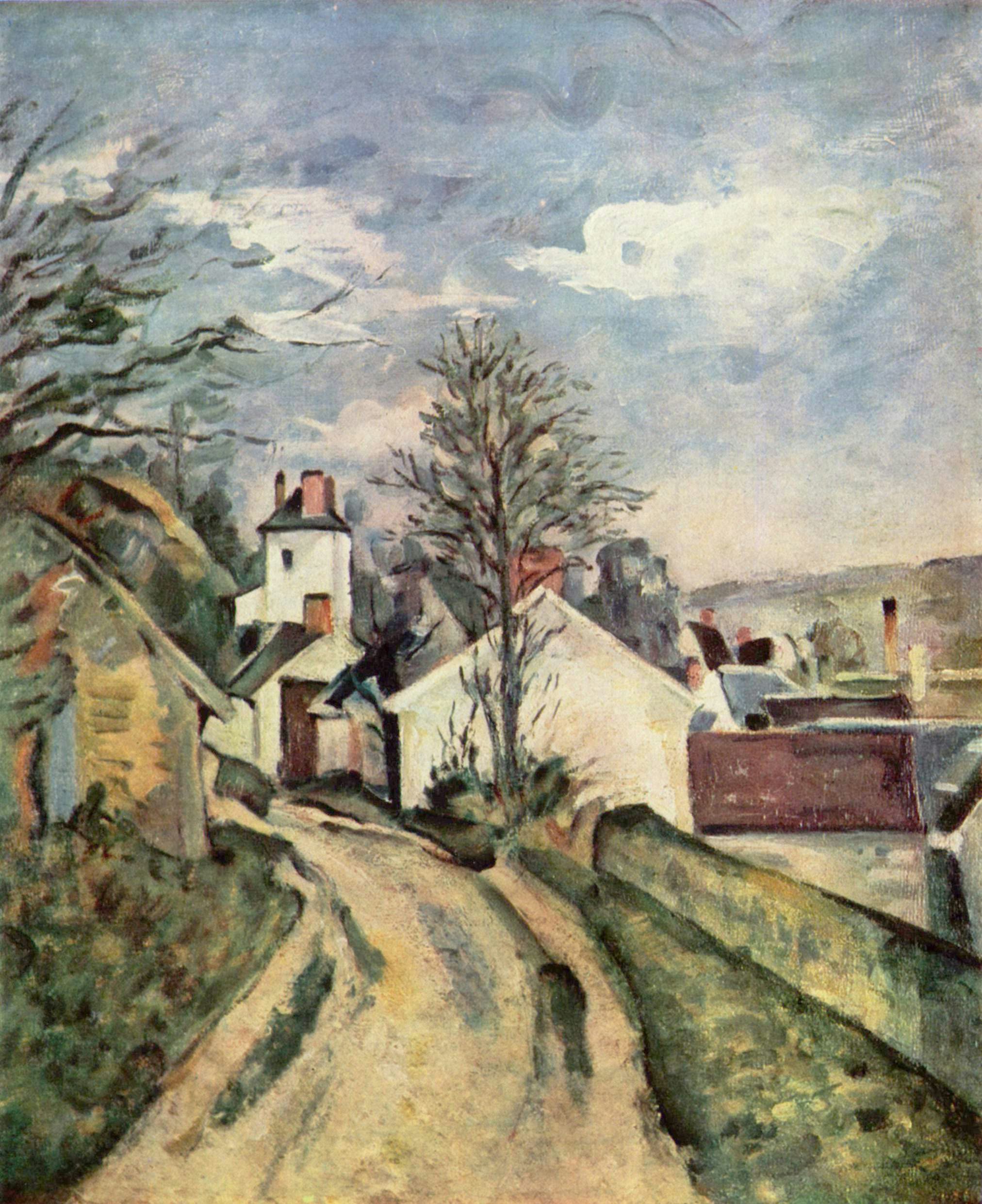La Maison du docteur Gachet à Auvers, Paul Cézanne