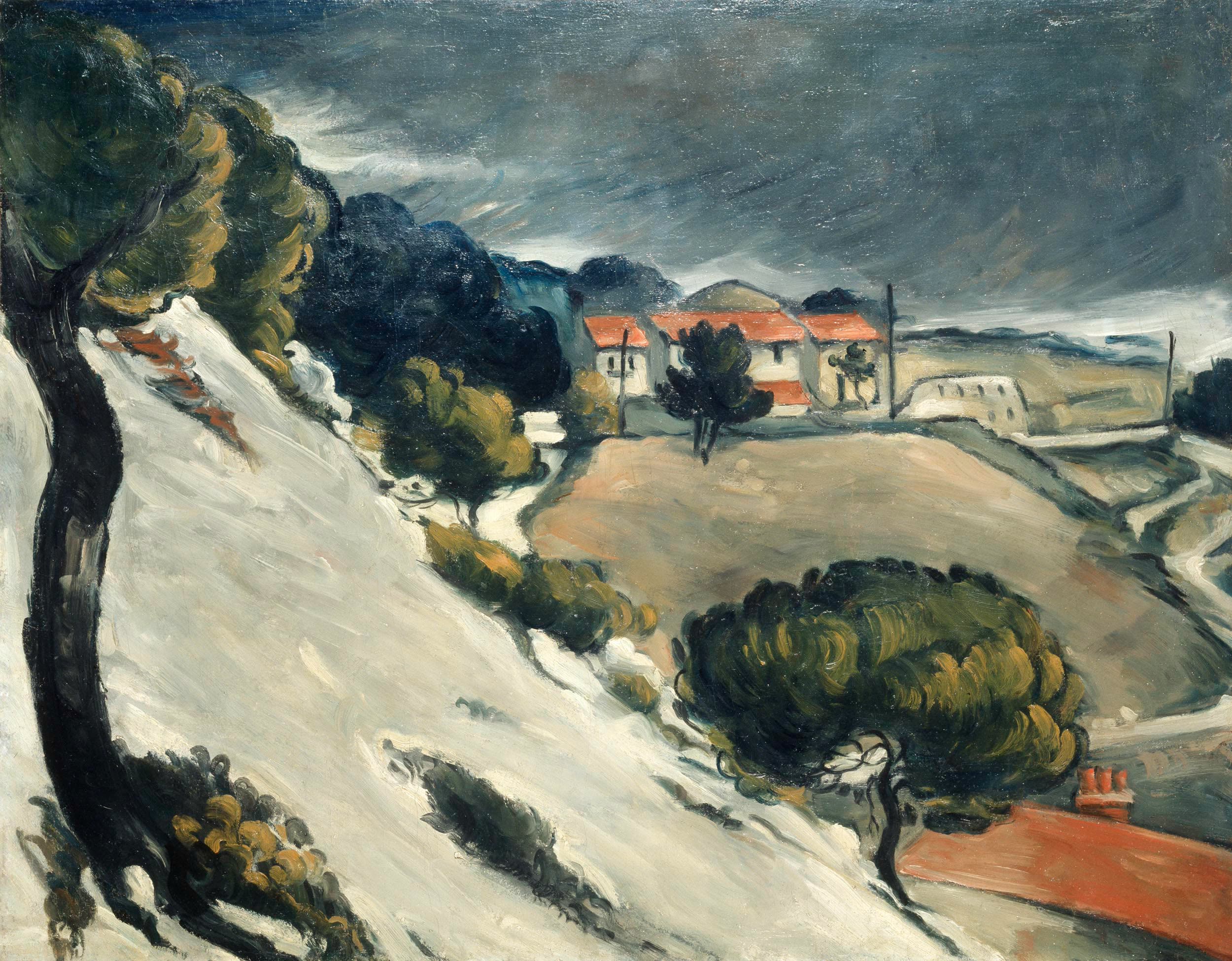 La Neige fondue à l’Estaque, Paul Cézanne