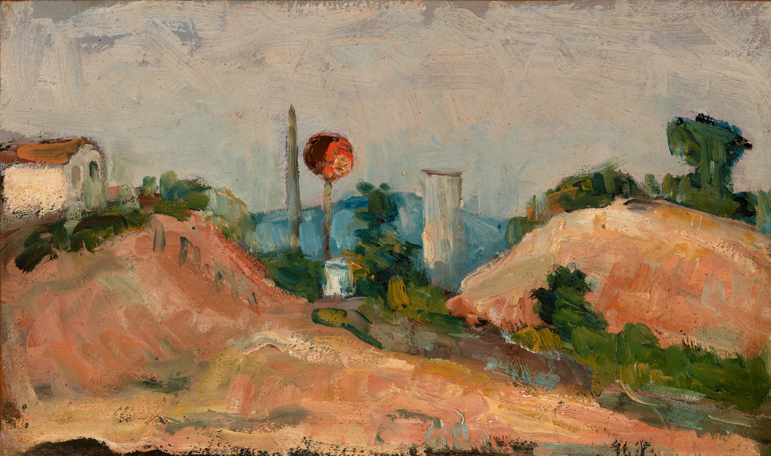 La Tranchée, Paul Cézanne