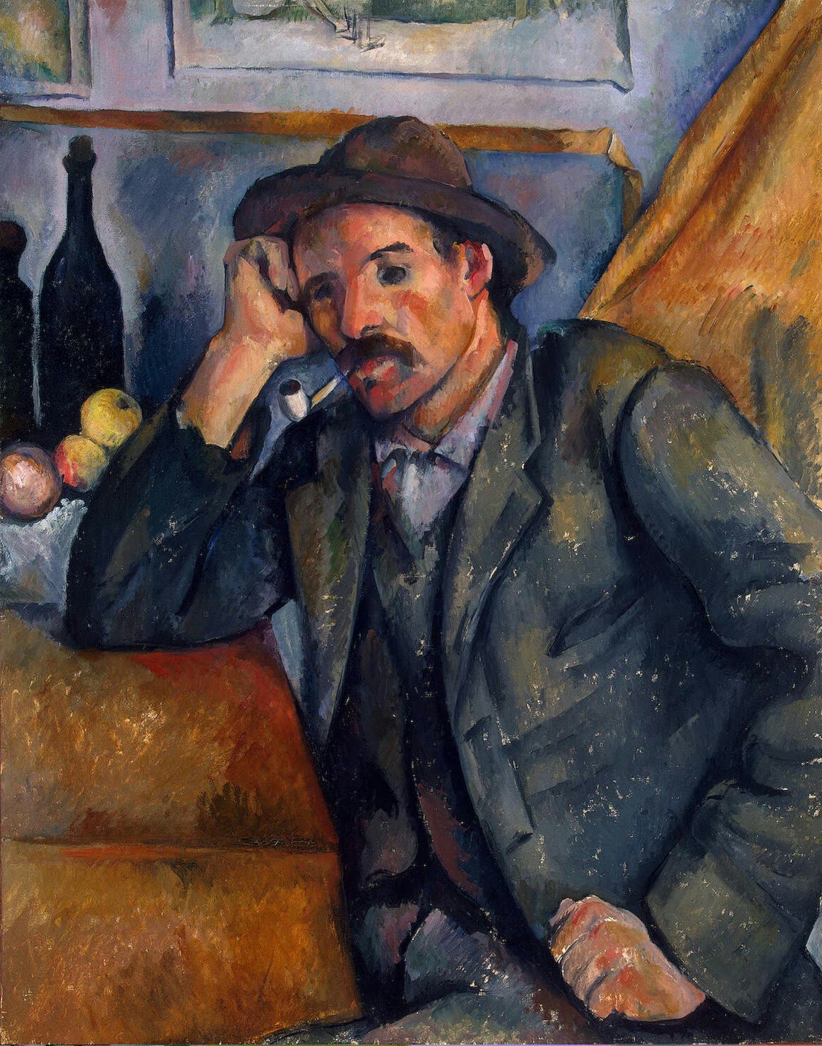 Le Fumeur de pipe, Paul Cézanne