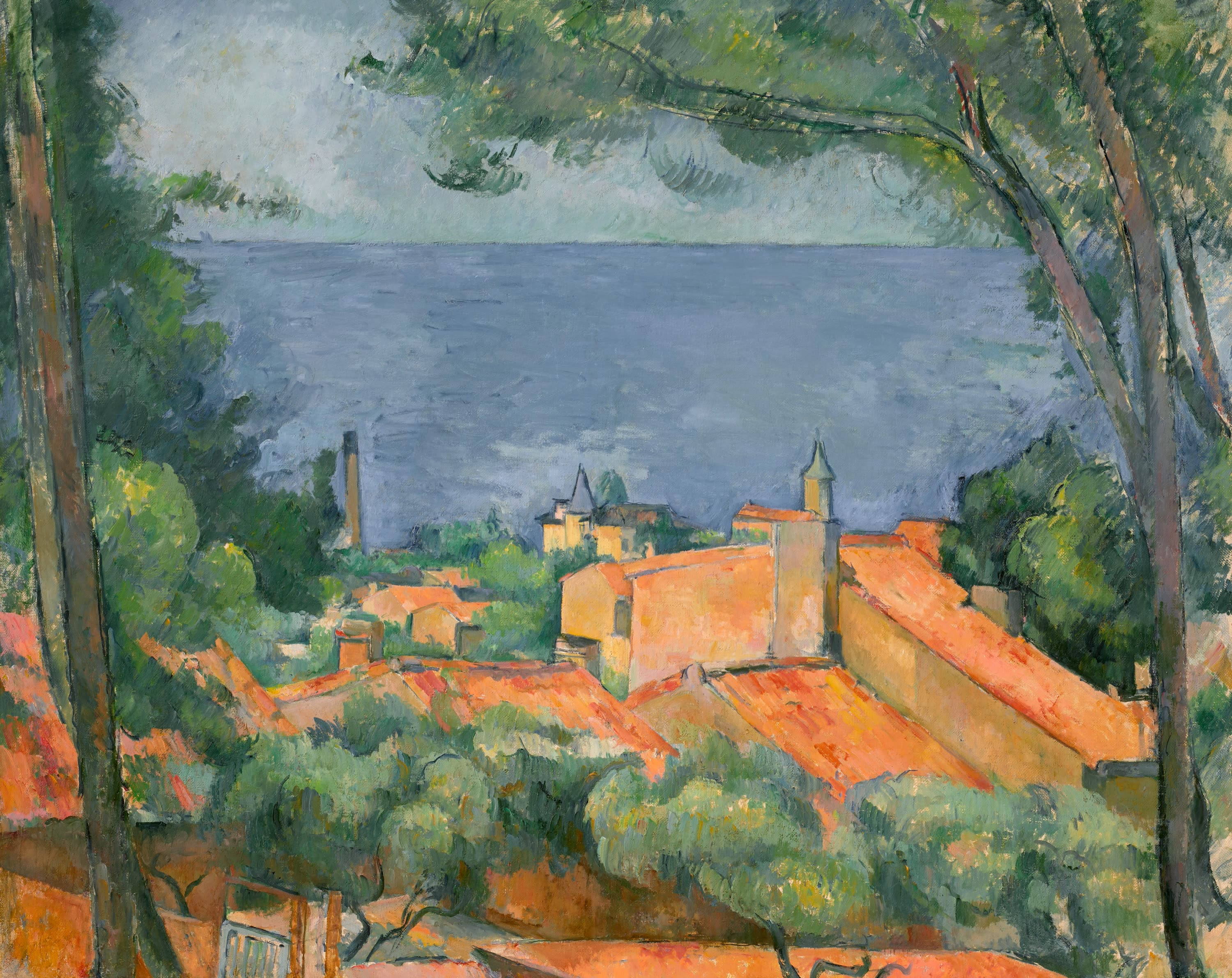 L’Estaque aux toits rouges, Paul Cézanne