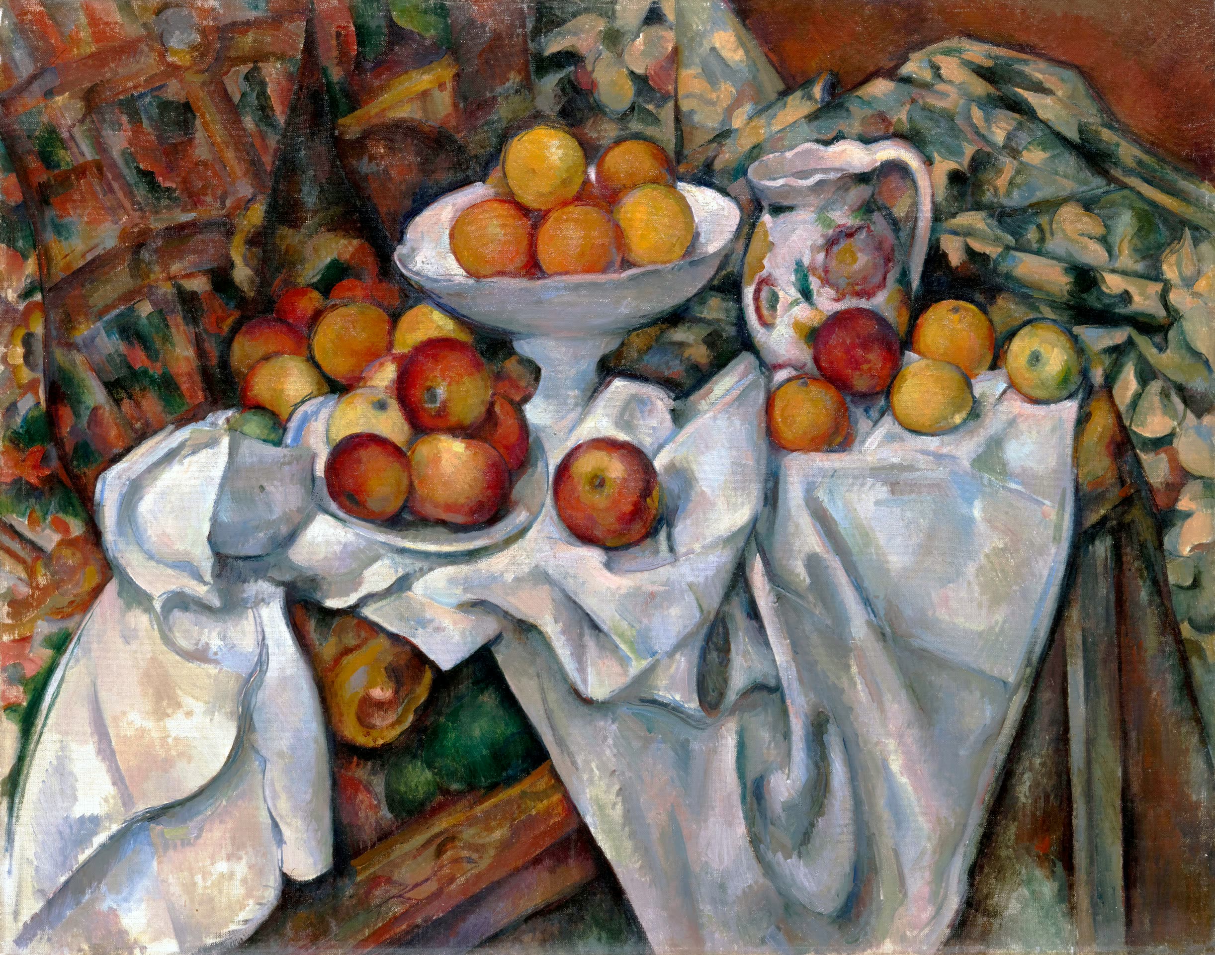 Pommes et oranges, Paul Cézanne