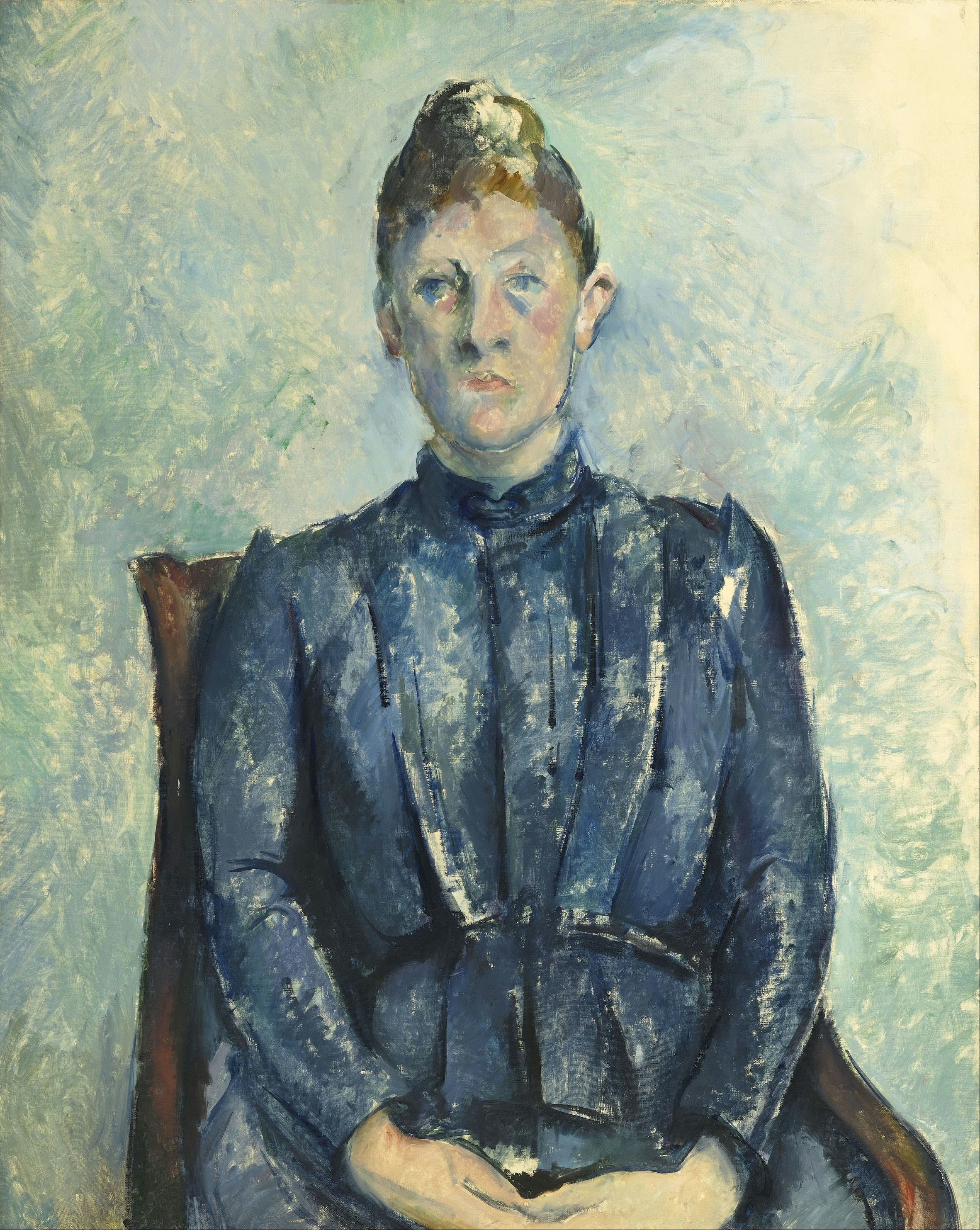 Portrait de Madame Cézanne, Paul Cézanne