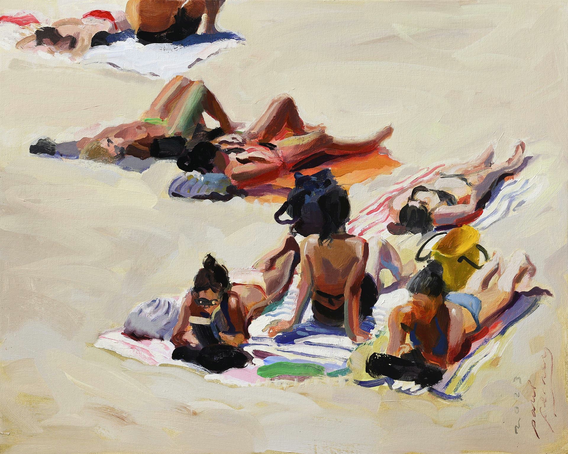 The Sunbathers, Paul Ferney