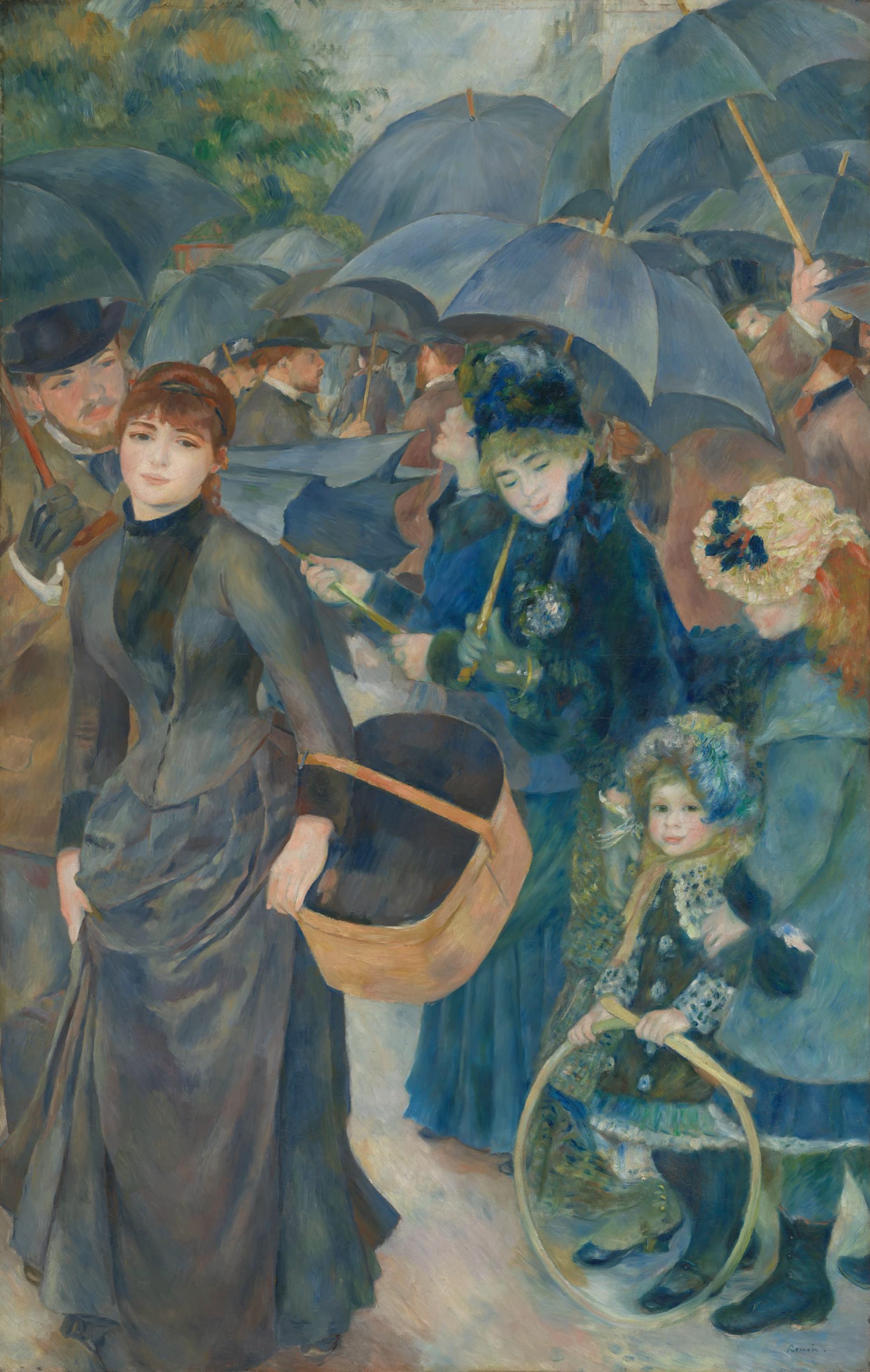 Les Parapluies, Pierre-Auguste Renoir