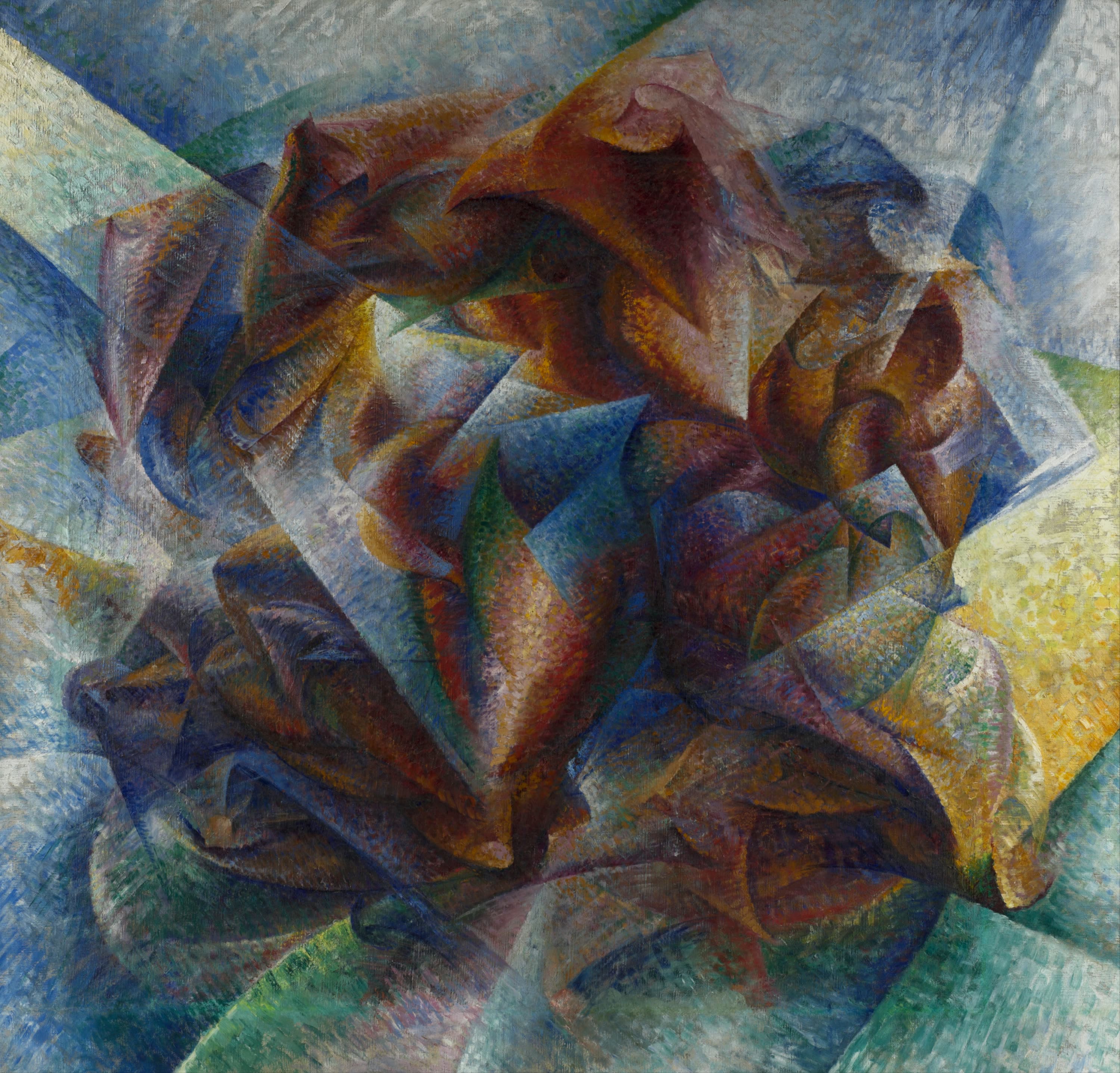 Dynamisme d’un footballeur, Umberto Boccioni